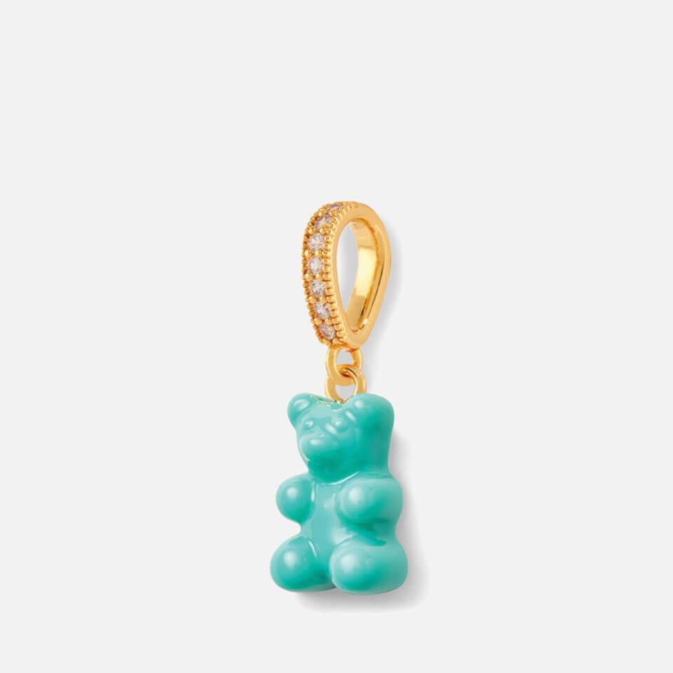 Crystal Haze Women's Pave Nostalgia Bear Pendant - Mykonos Blue商品第2张图片规格展示