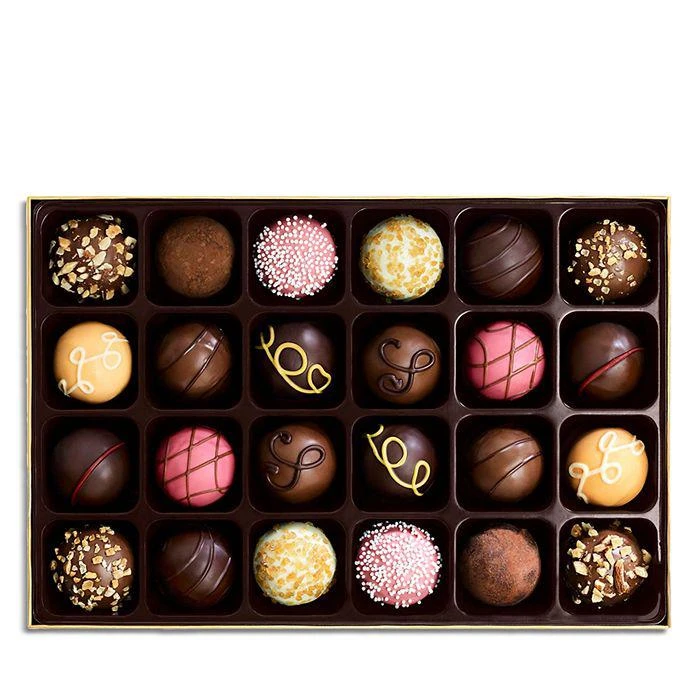 商品Godiva|Signature 24-Piece Chocolate Truffle Box,价格¥447,第3张图片详细描述