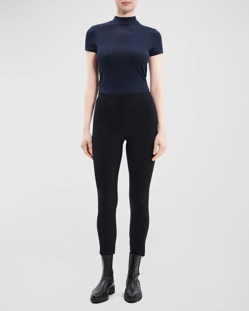 商品Theory|Seamed Precision Ponte Leggings,价格¥498,第3张图片详细描述