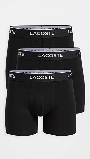 商品Lacoste|3 条装贴身平角内裤,价格¥229,第1张图片