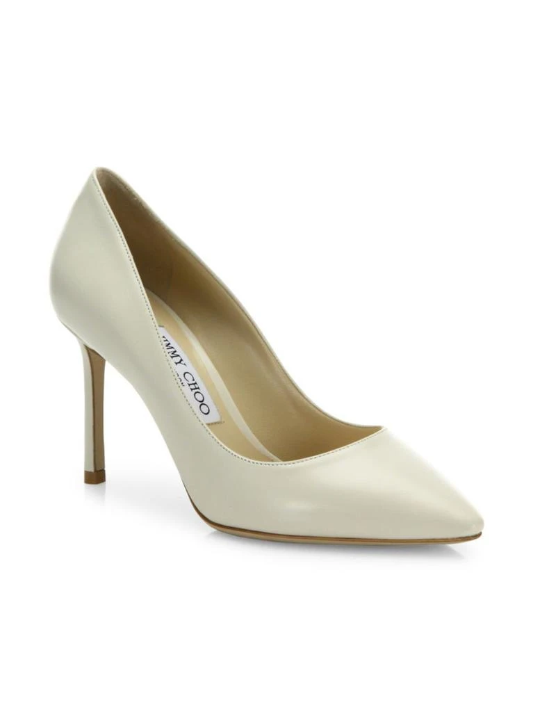 商品Jimmy Choo|Romy Leather Pumps,价格¥1784,第2张图片详细描述