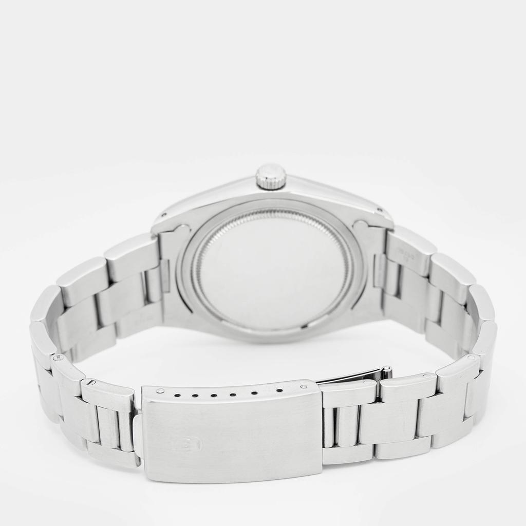 Rolex Silver Stainless Steel Oyster Date Precision 6694 Men's Wristwatch 35 mm商品第5张图片规格展示