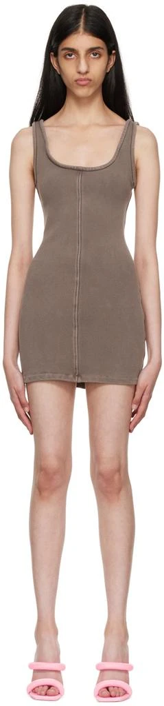 商品Alexander Wang|灰色 Tank 连衣裙,价格¥2022,第1张图片