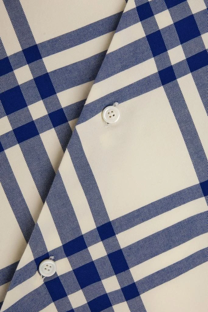 商品Burberry|Burberry Long Sleeved Checked Shirt,价格¥5800,第3张图片详细描述