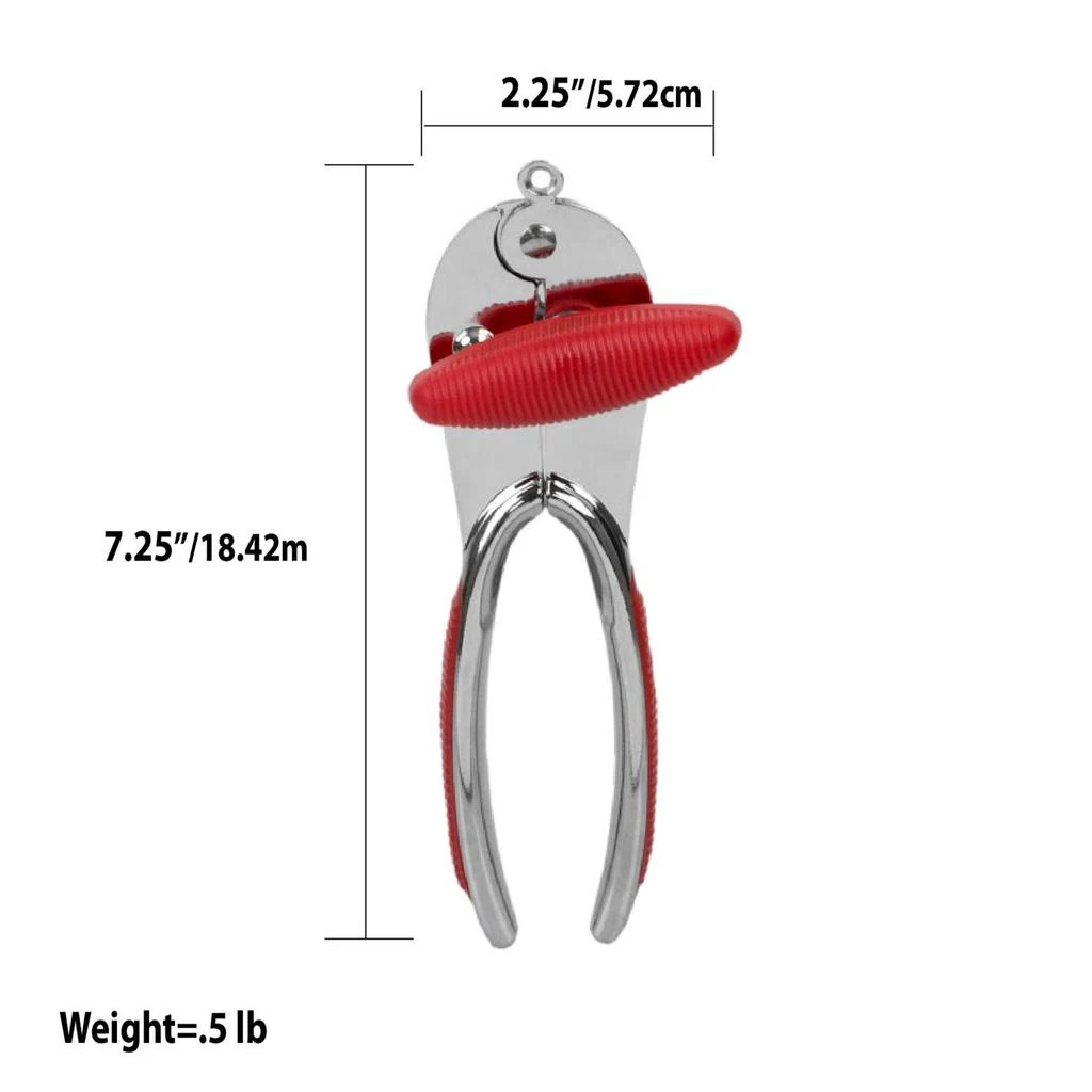 Home Basics Zinc Can Opener with Rubber Grip 商品