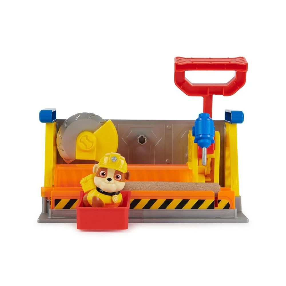 商品Rubble & Crew|Rubble's Workshop Playset, Construction Toys with Kinetic Build-It Sand Rubble Action Figure,价格¥60,第2张图片详细描述