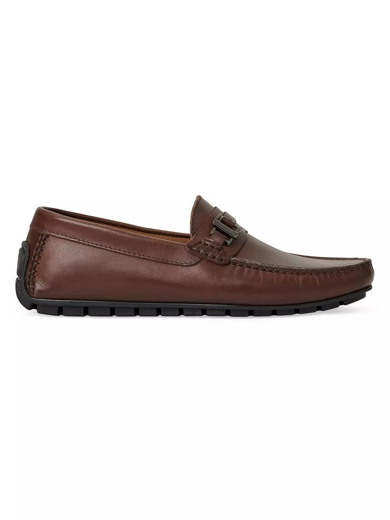 商品Bruno Magli|Xanto Leather Loafers,价格¥1857,第1张图片