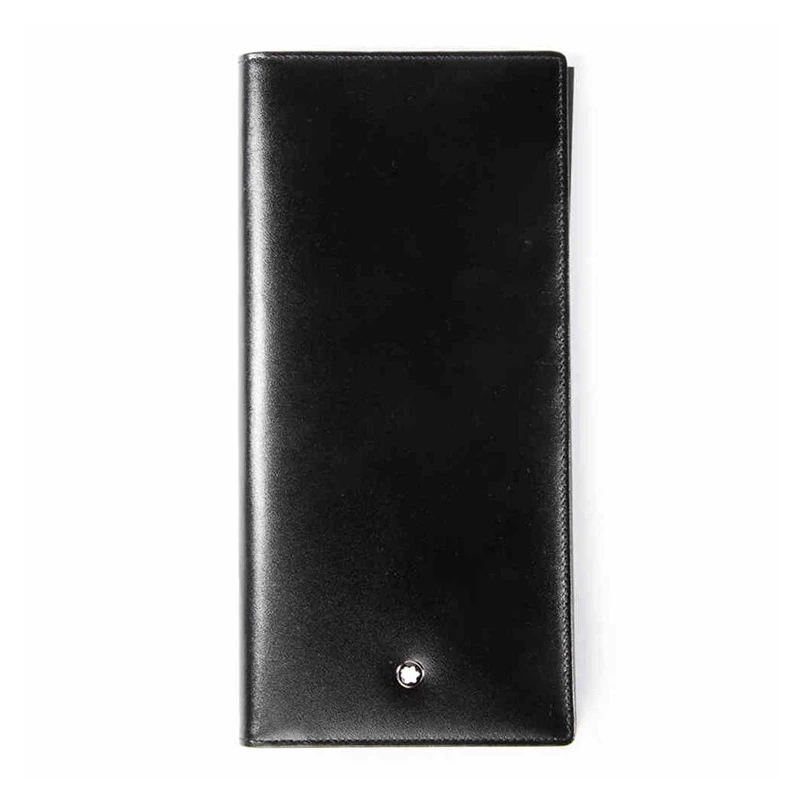 商品[国内直发] MontBlanc|Mont Blanc 万宝龙 男士黑色牛皮钱包 7165,价格¥2204,第1张图片