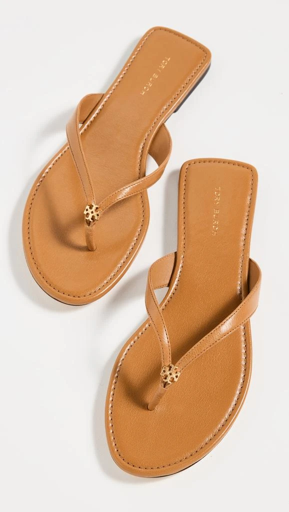 商品Tory Burch|Tory Burch 汤丽柏琦 皮夹趾凉鞋,价格¥1342,第1张图片