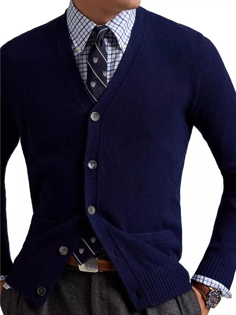 商品Ralph Lauren|Cashmere V-Neck Cardigan,价格¥3780,第5张图片详细描述