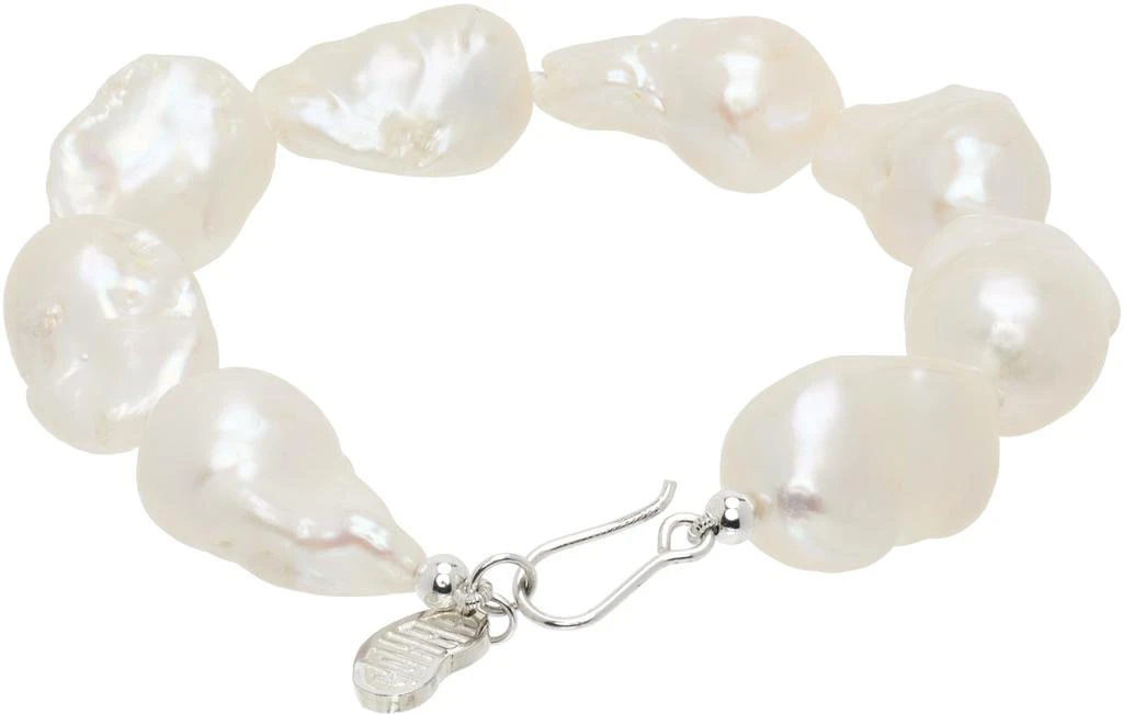 商品Gohar World|White Host Baroque Pearl Bracelet,价格¥2388,第2张图片详细描述