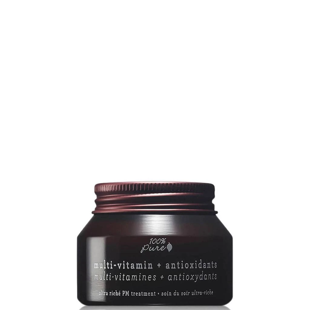 商品100% Pure|100% Pure Multi-Vitamin + Antioxidants Ultra Riche PM Treatment,价格¥533,第1张图片
