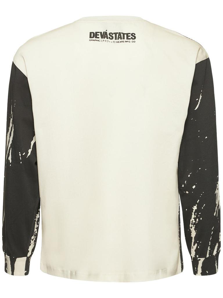 商品DEVA STATES|Dove Printed Cotton Long Sleeve T-shirt,价格¥625,第4张图片详细描述