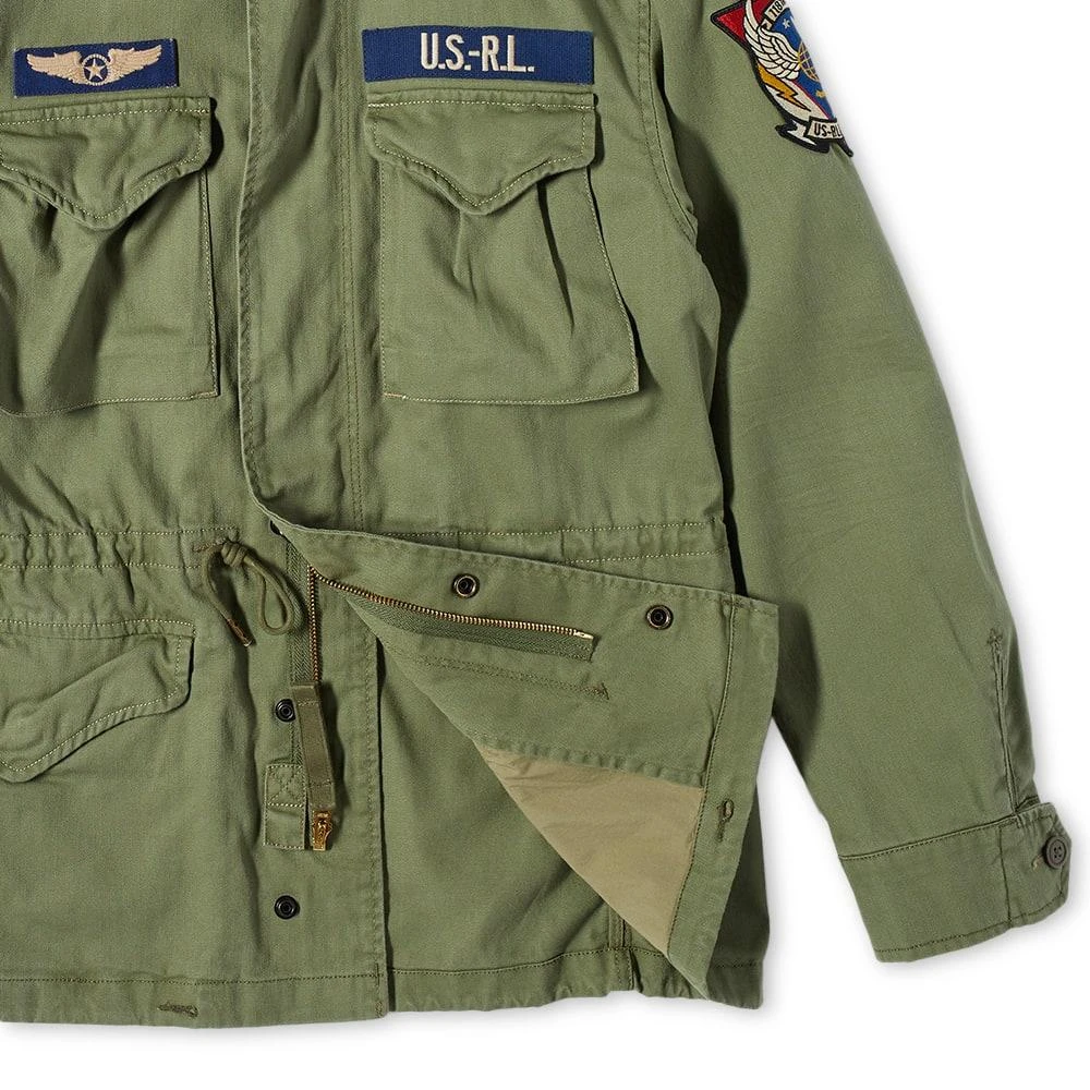 商品Ralph Lauren|Polo Ralph Lauren Military M65 Patched Jacket,价格¥1585,第2张图片详细描述