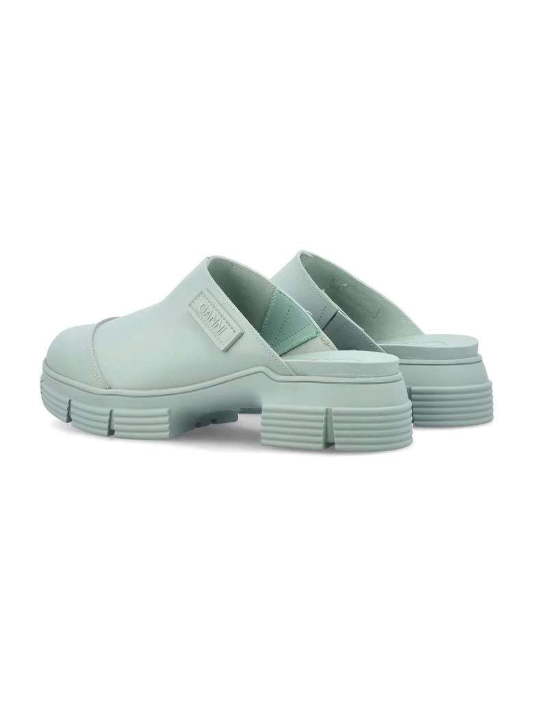 商品Ganni|Ganni Recycled Rubber City Mules,价格¥1147,第4张图片详细描述