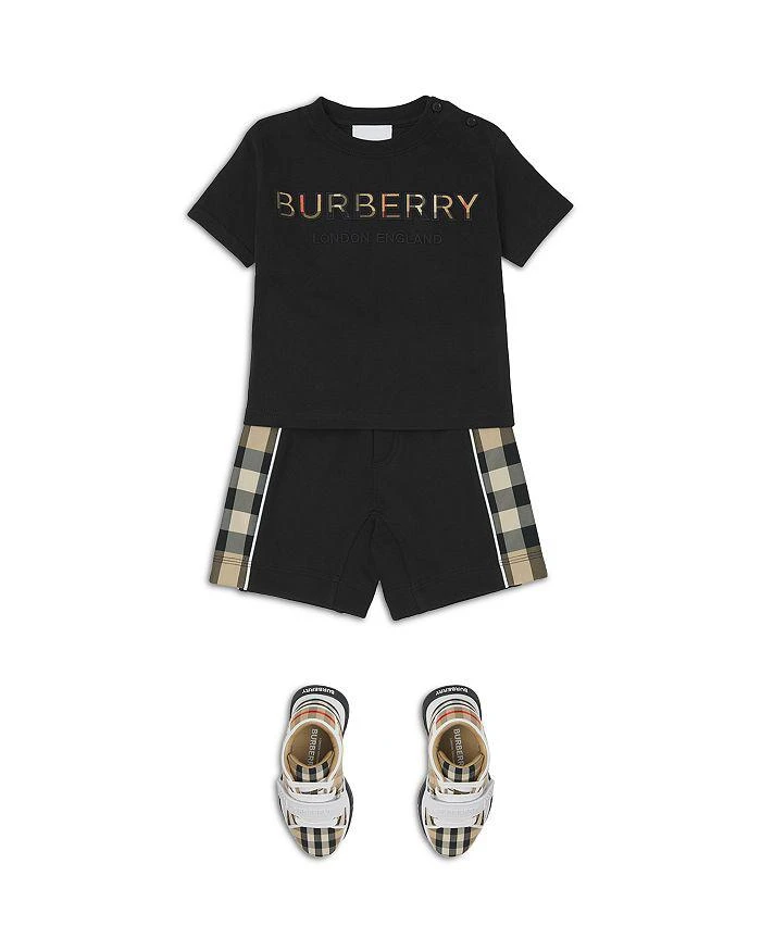 商品Burberry|Unisex Check Panel Cotton Shorts - Baby,价格¥1421,第5张图片详细描述