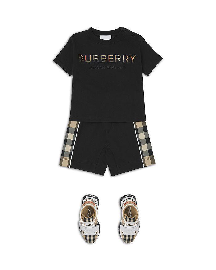 商品Burberry|Unisex Check Panel Cotton Shorts - Baby,价格¥1402,第7张图片详细描述