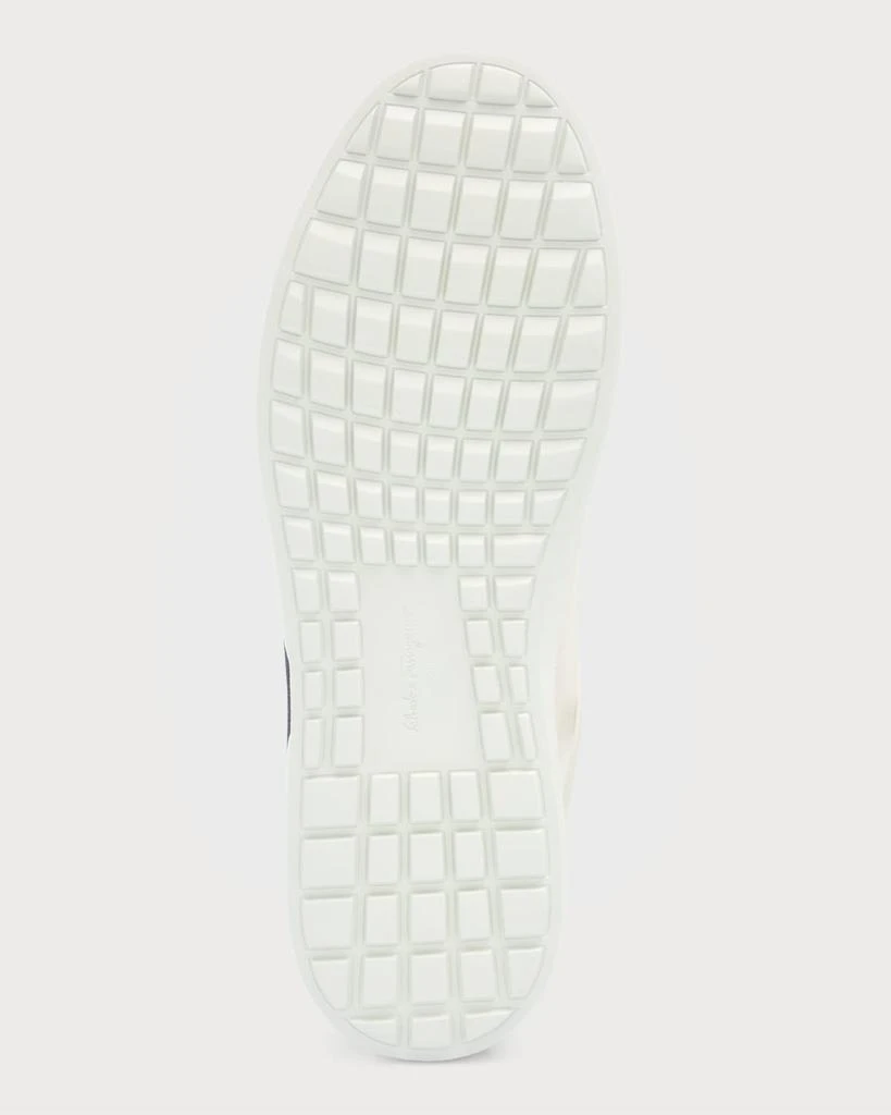 Men's Gancini Textured Leather Sneakers 商品