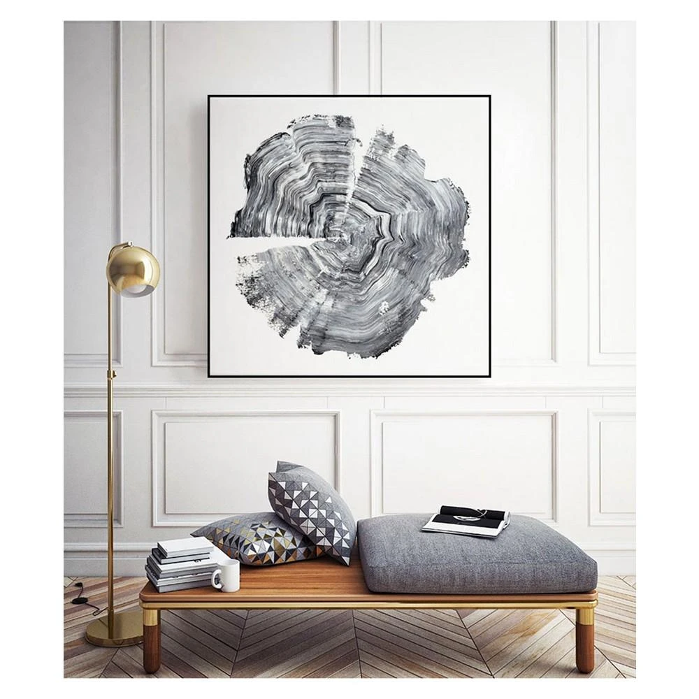 20" x 20" Tree Ring Abstract IV Art Block Framed Canvas 商品