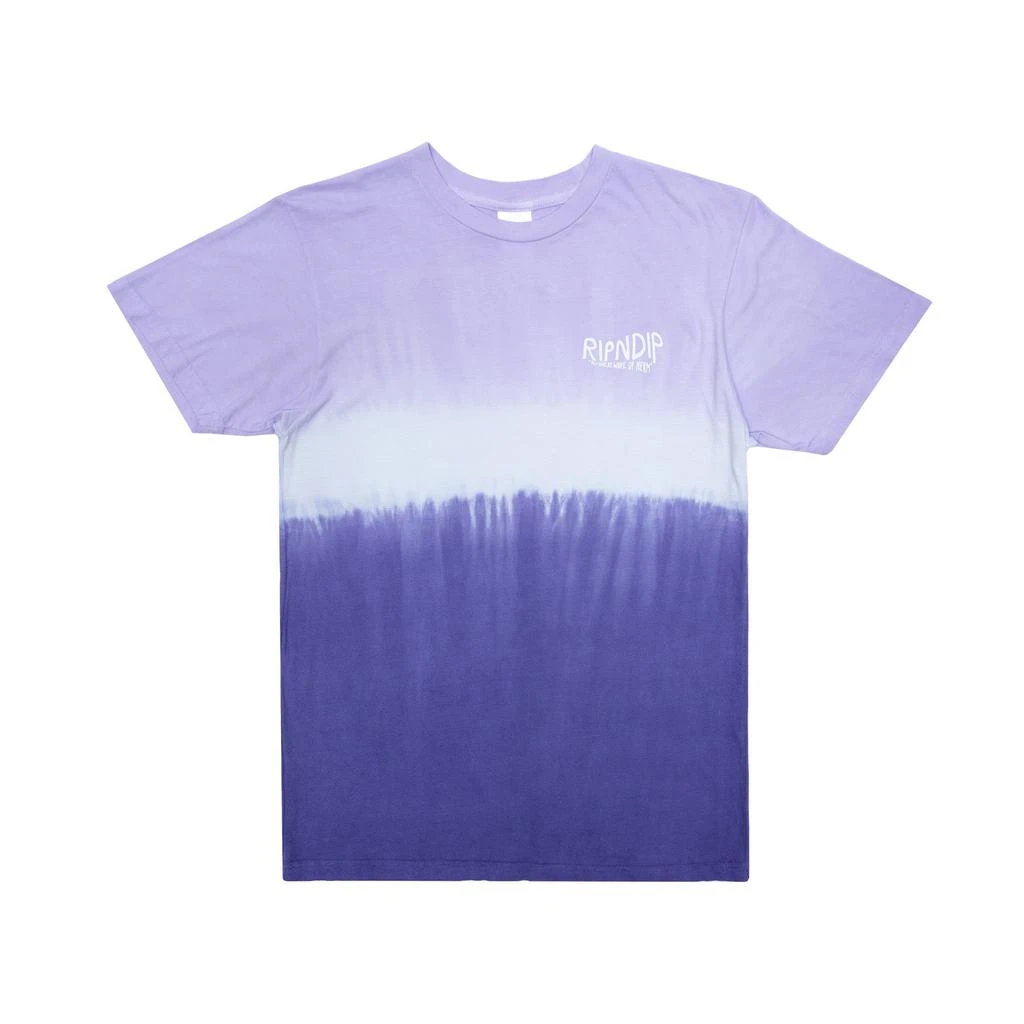 商品RIPNDIP|The Great Wave Of Nerm Tee (Purple Dye),价格¥287,第2张图片详细描述