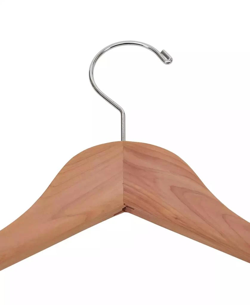 商品Household Essentials|Cedar Hanger, Locking Bar, Set of 4,价格¥201,第4张图片详细描述