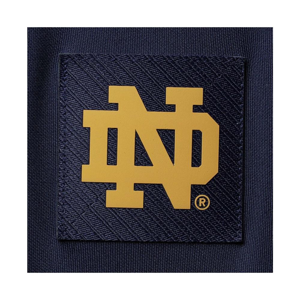 Men's Navy Notre Dame Fighting Irish Sideline Recruit Performance Polo Shirt商品第2张图片规格展示