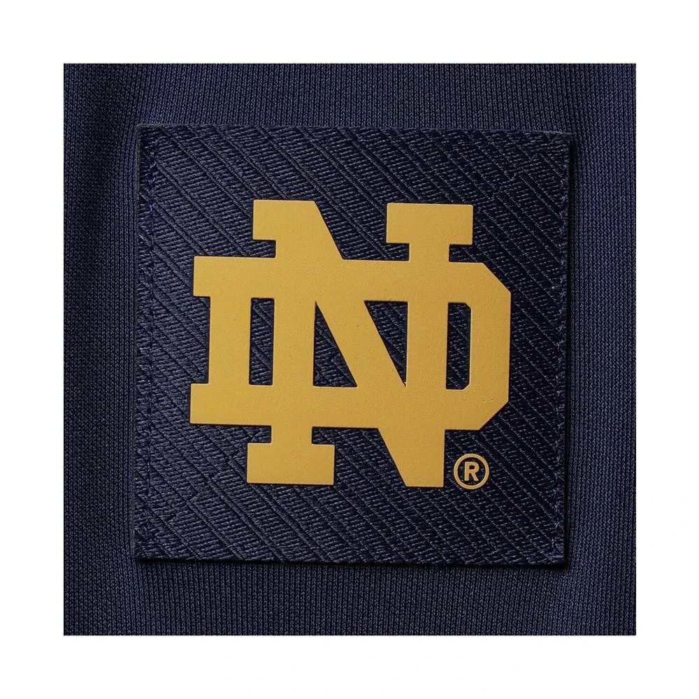 商品Under Armour|Men's Navy Notre Dame Fighting Irish Sideline Recruit Performance Polo Shirt,价格¥524,第2张图片详细描述