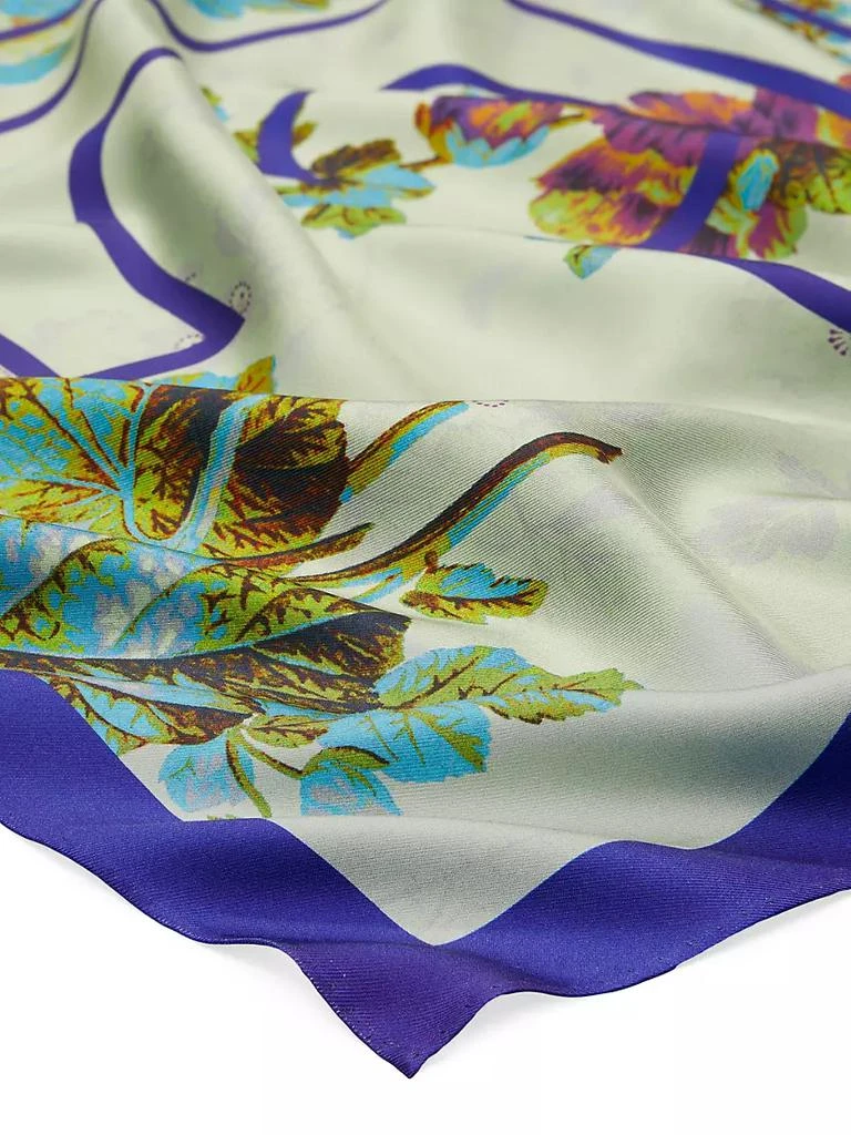 商品Tory Burch|Blurry Floral Silk Scarf,价格¥1722,第3张图片详细描述