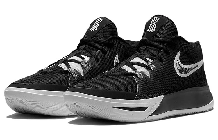 商品[国内直发] NIKE|Flytrap 6 EP 欧文 时尚舒适 低帮 篮球鞋 男款 黑白 国内版,价格¥866,第4张图片详细描述