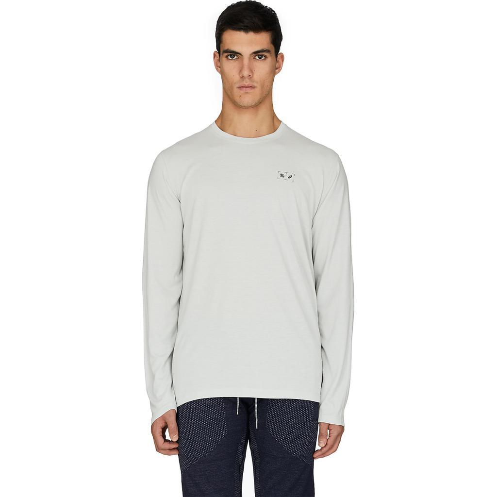 商品Asics|RC x A Merino Ascent Long Sleeve T-Shirt - Glacier Grey,价格¥474,第1张图片
