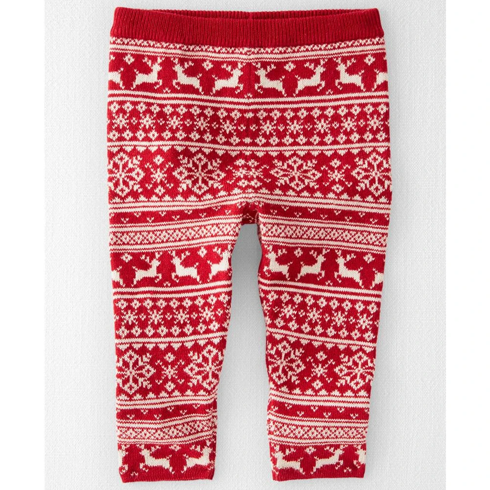 商品Carter's|Baby Boys or Baby Girls Organic Fair Isle Sweater and Pants, 2 Piece Set,价格¥271,第2张图片详细描述