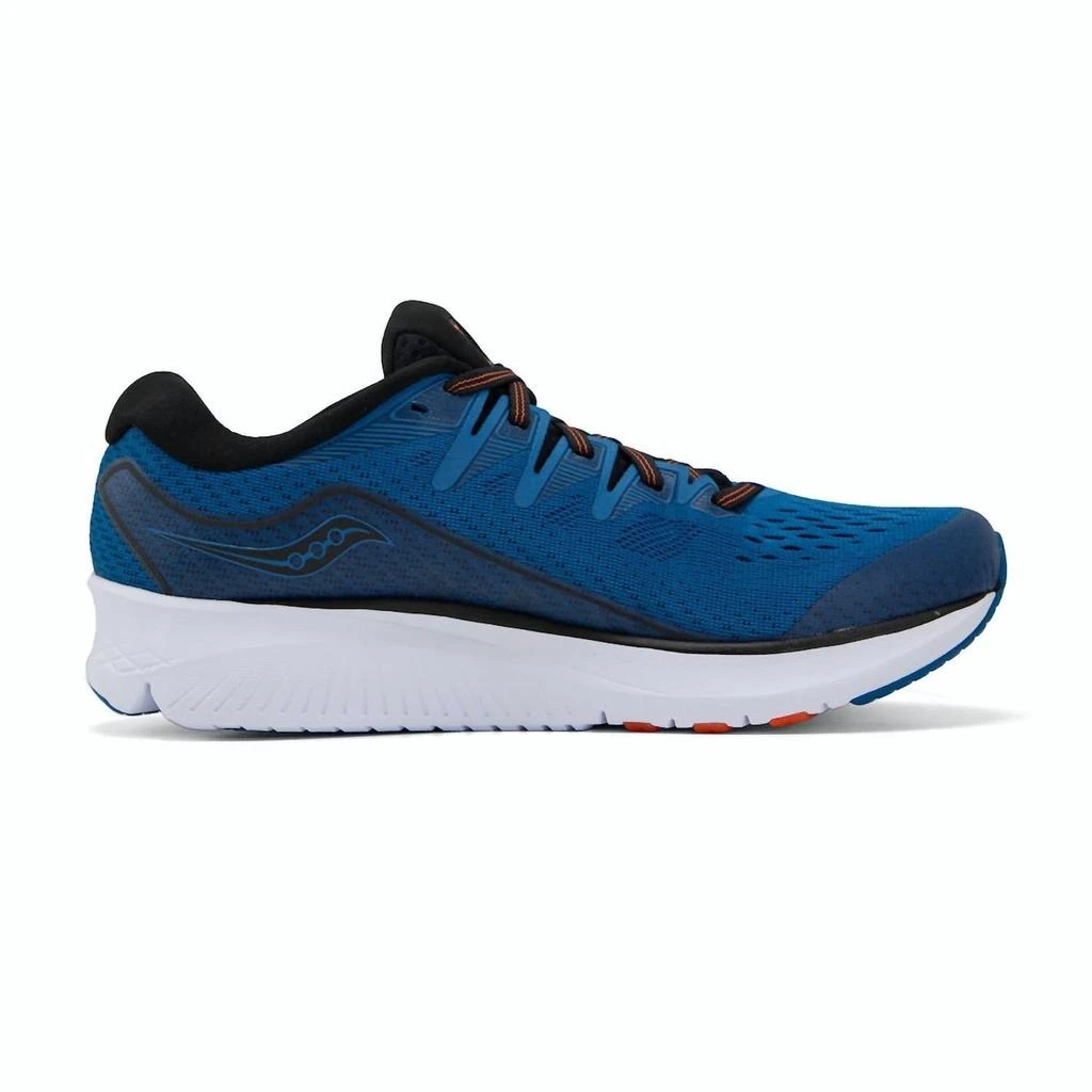 商品Saucony|Men's Ride Iso 2 Running Shoes - Medium Width In Blue,价格¥793,第2张图片详细描述