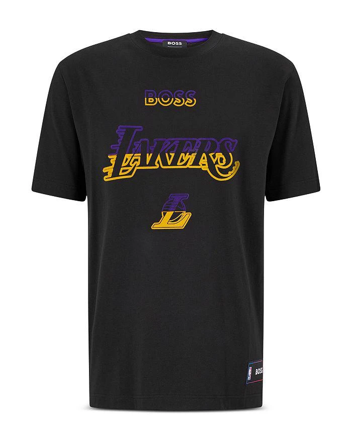 商品Hugo Boss|BOSS Lakers Basketball Graphic Tee ,价格¥410,第1张图片