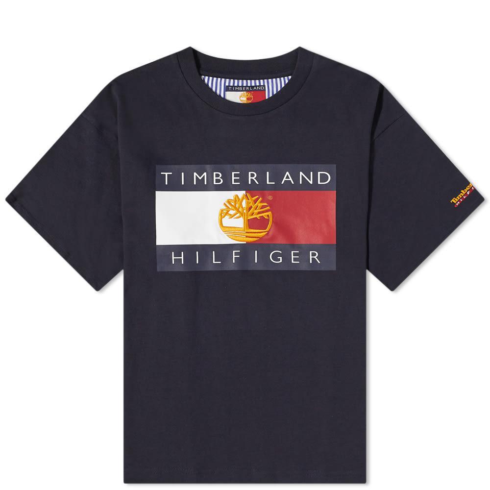 商品Tommy Hilfiger|Tommy Jeans x Timberland Flag Tee,价格¥367,第1张图片