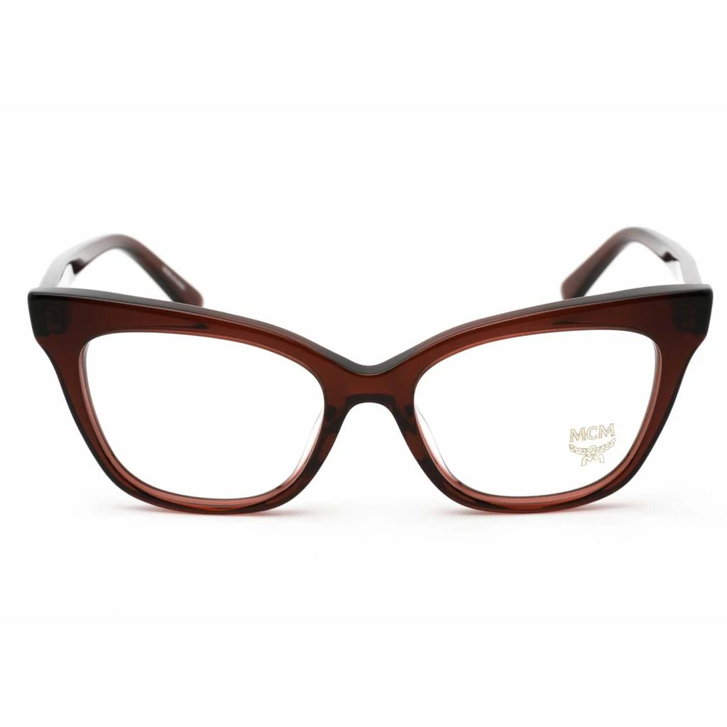 商品MCM|MCM Women's Eyeglasses - Red Cat Eye Full-Rim Acetate Frame Clear Lens | MCM2720 615,价格¥387,第2张图片详细描述