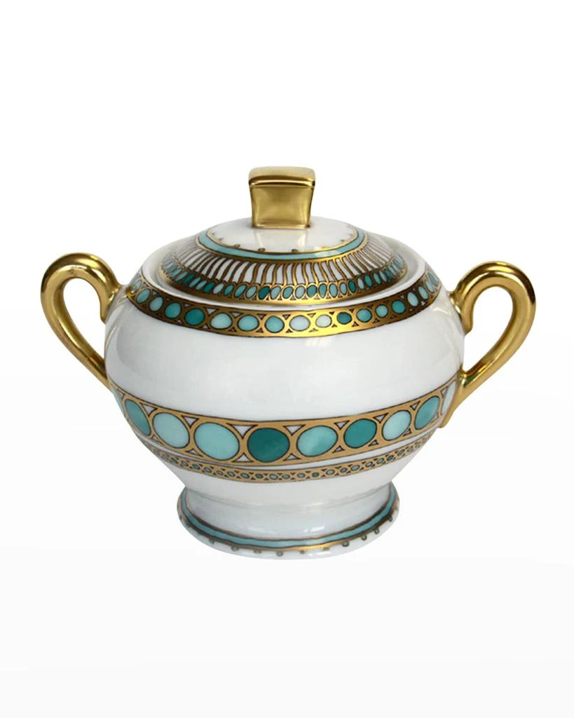 商品Haviland|Syracuse Turquoise Sugar Bowl,价格¥8675,第1张图片