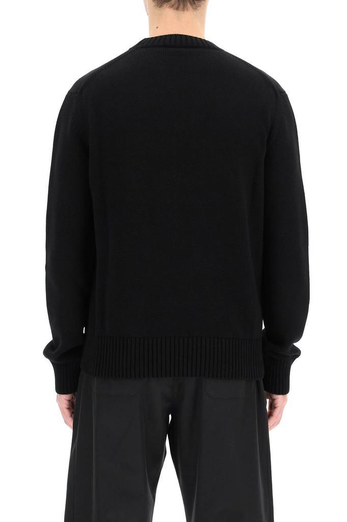 商品Alexander McQueen|Alexander mcqueen logo intarsia sweater,价格¥3380,第5张图片详细描述