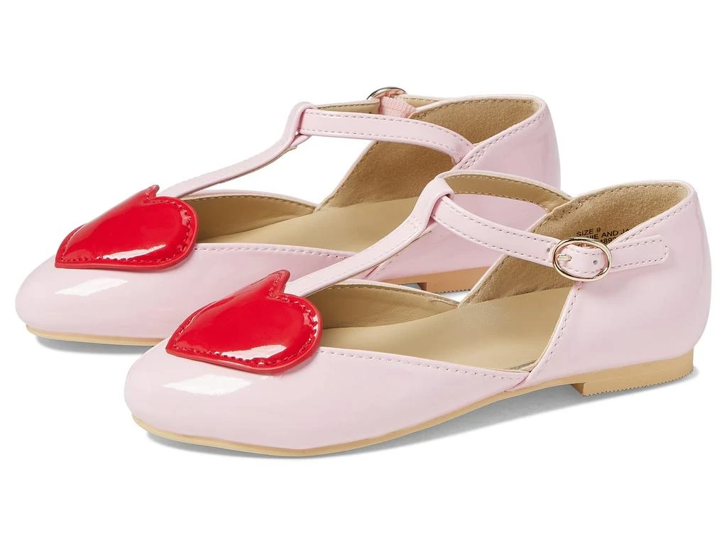 商品Janie and Jack|Heart Flat (Toddler/Little Kid/Big Kid),价格¥346,第1张图片
