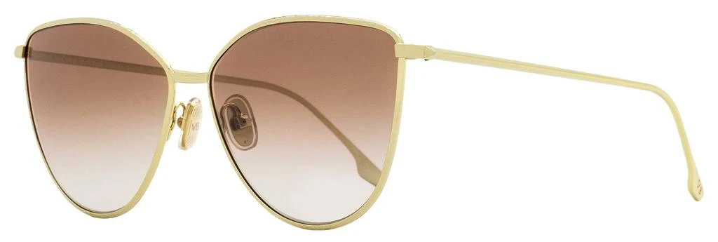 商品Victoria Beckham|Victoria Beckham Women's Cat-Eye Sunglasses VB209S 722 Gold 59mm,价格¥717,第1张图片