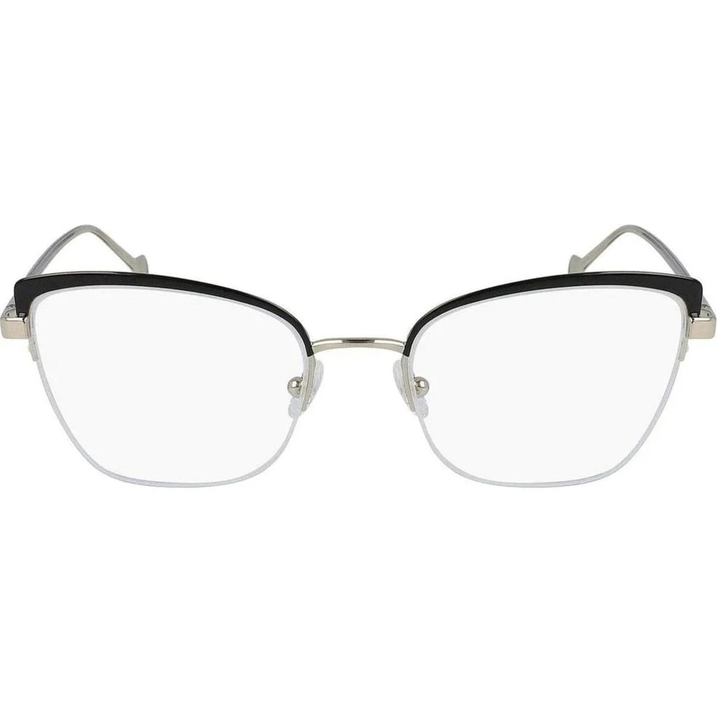 商品Salvatore Ferragamo|Salvatore Ferragamo Women's Eyeglasses - Gold and Black | SALVATORE FERRAGAMO2182 733,价格¥542,第2张图片详细描述
