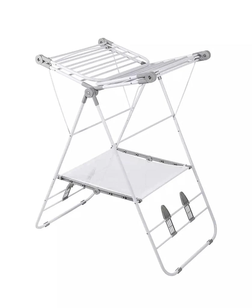 商品Honey Can Do|Large Expandable and Collapsible Gullwing Clothes Drying Rack,价格¥773,第4张图片详细描述