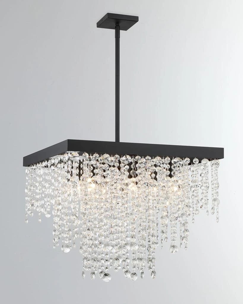 商品Crystorama|Winham 8-Light Antique Gold Chandelier,价格¥14519,第1张图片