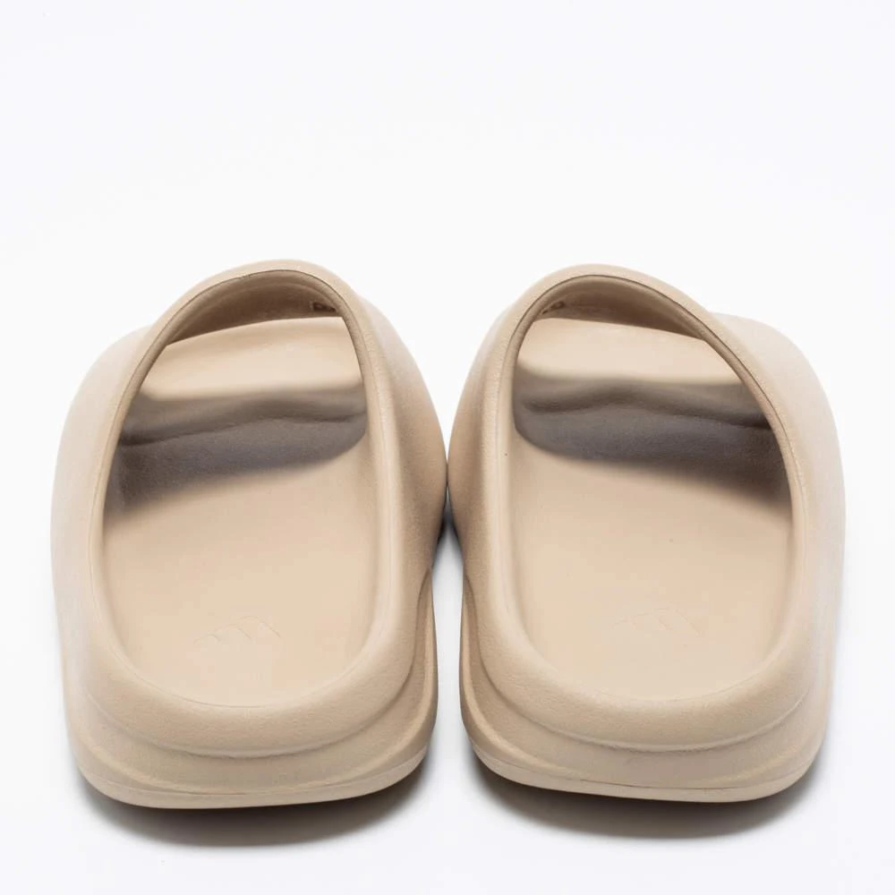 商品YEEZY|Yeezy x adidas Beige Rubber Slide Pure Flat Sandals Size 42 ,价格¥2707,第5张图片详细描述
