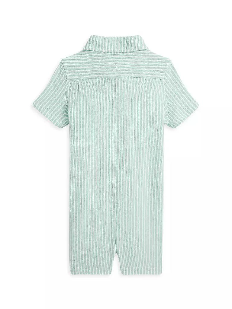 商品Ralph Lauren|Baby Boy's Oxford Romper,价格¥369,第2张图片详细描述