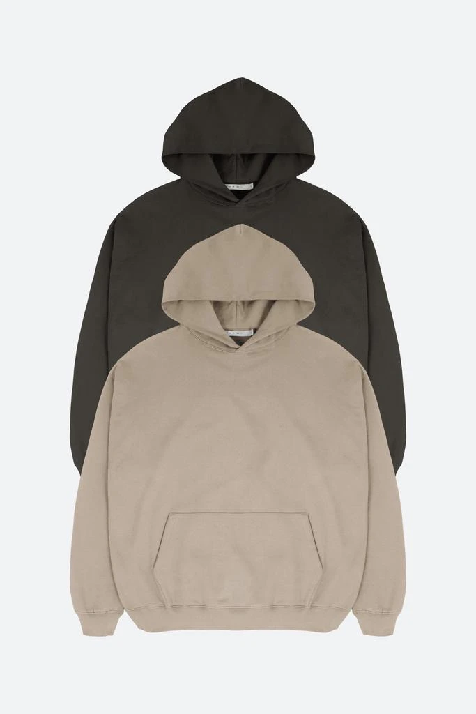 商品MNML|Every Day Hoodie 2 Pack - Vintage Black/Earth,价格¥709,第1张图片