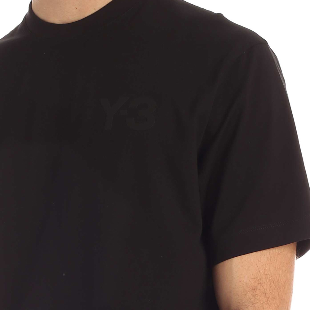 Y-3 黑色棉质男士短袖 FN3358-BLACK商品第4张图片规格展示