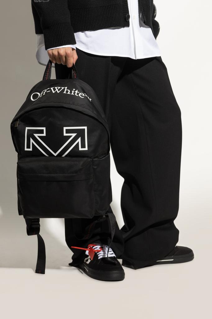 perfect BACKPACK(black×white logo) Backpack - Circle Logo – Factual Objects