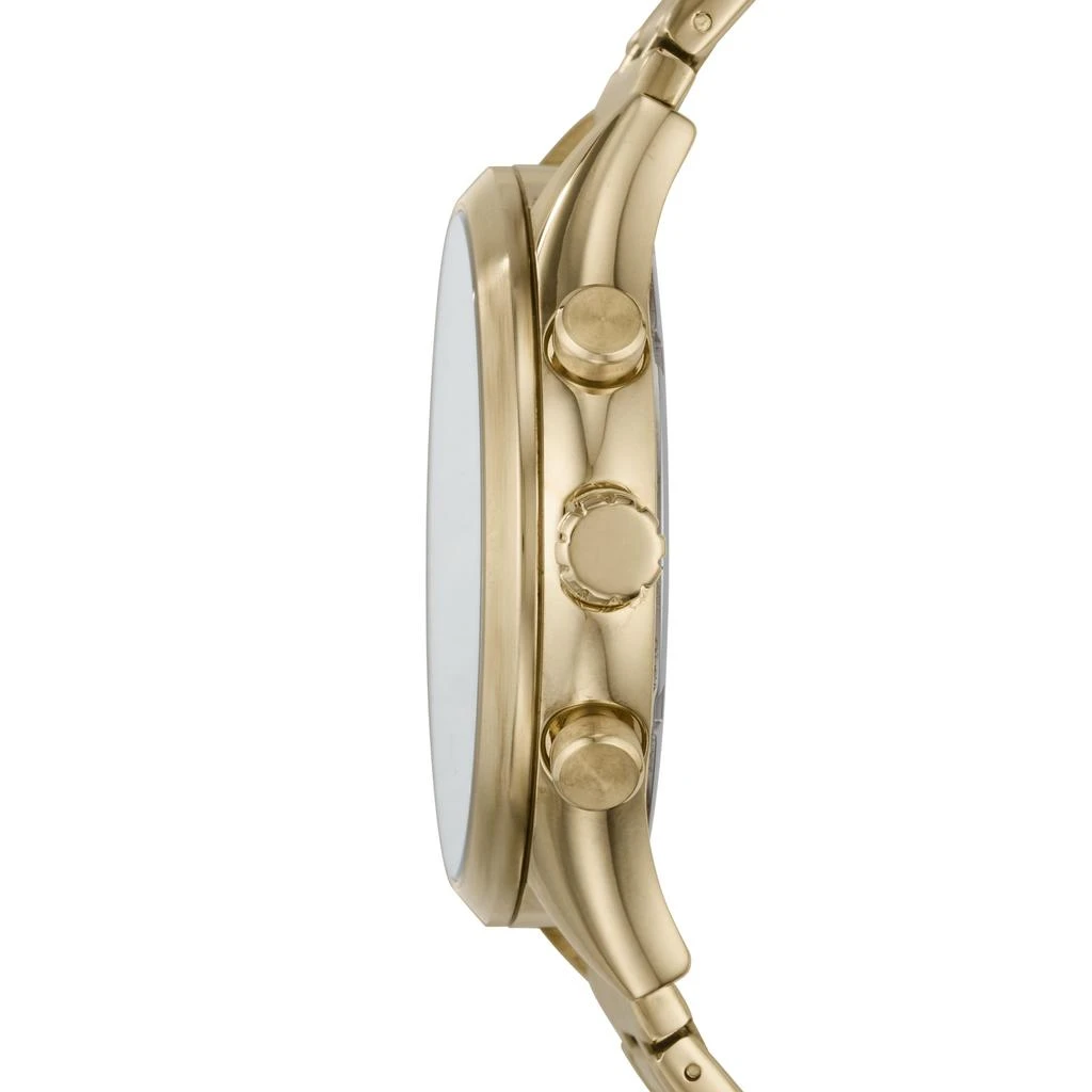 商品Fossil|Men's Fenmore Multifunction, Gold-Tone Stainless Steel Watch,价格¥862,第2张图片详细描述