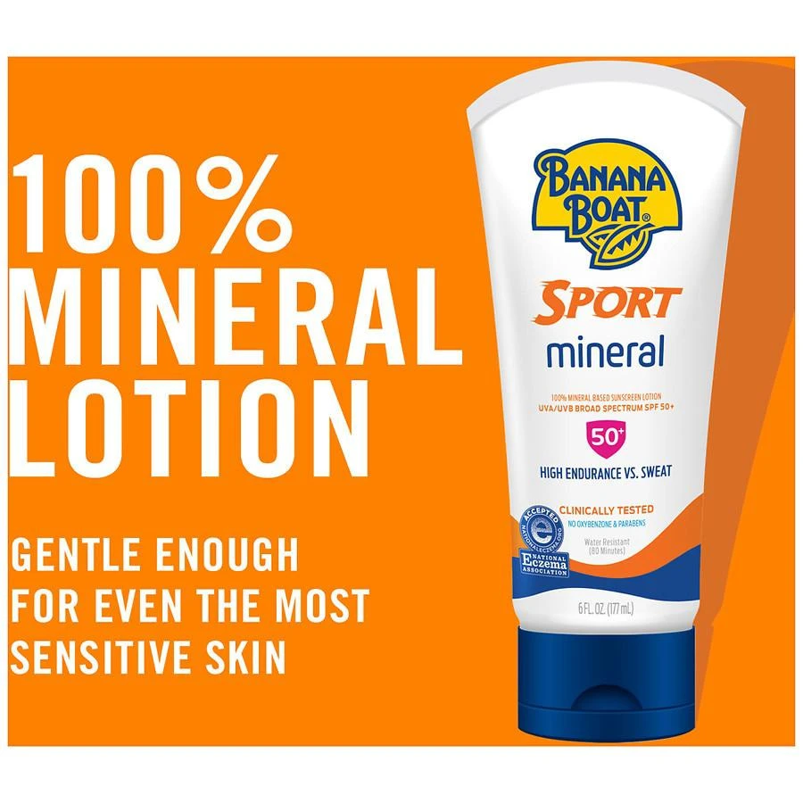 Sport 100% Mineral Sunscreen Lotion, SPF 50+ 商品