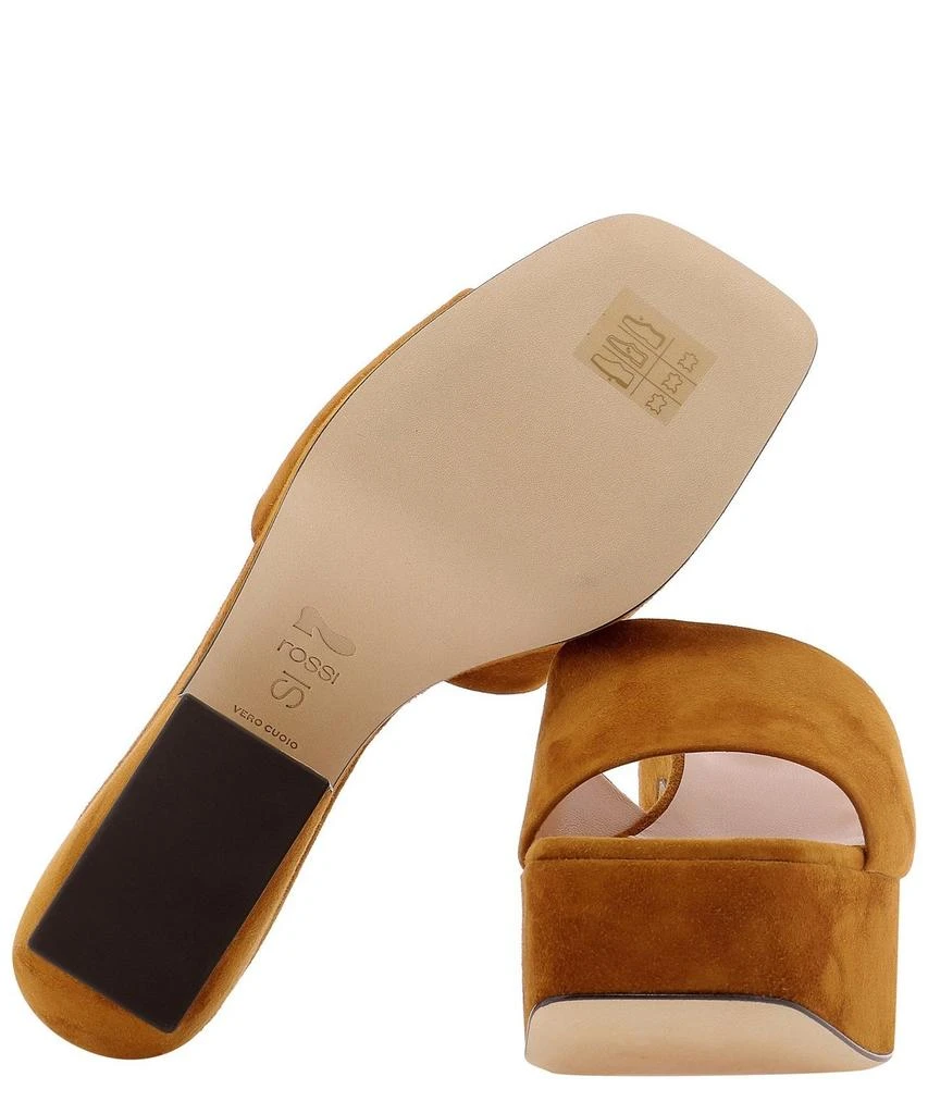 �商品Si Rossi|Si Rossi Square Toe Platform Sandals,价格¥1920,第5张图片详细描述